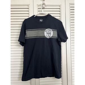 47 Brand Detroit Tigers Y2K Baseball Striped T-Shirt Sz: Small